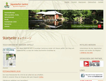 Tablet Screenshot of japanischergarten.de